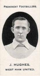 1913 Taddy & Co. Prominent Footballers Series 3 #NNO Joseph Hughes Front