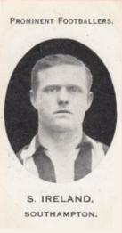 1913 Taddy & Co. Prominent Footballers Series 3 #NNO Sidney Ireland Front