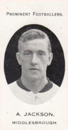 1913 Taddy & Co. Prominent Footballers Series 3 #NNO Andrew Jackson Front
