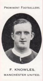 1913 Taddy & Co. Prominent Footballers Series 3 #NNO Frank Knowles Front