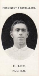 1913 Taddy & Co. Prominent Footballers Series 3 #NNO Harry Lee Front
