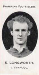 1913 Taddy & Co. Prominent Footballers Series 3 #NNO Ephraim Longworth Front