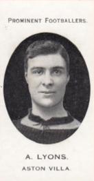 1913 Taddy & Co. Prominent Footballers Series 3 #NNO Tom Lyons Front