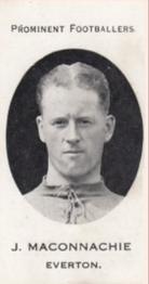 1913 Taddy & Co. Prominent Footballers Series 3 #NNO John Maconnachie Front