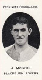1913 Taddy & Co. Prominent Footballers Series 3 #NNO Alex McGhie Front