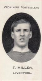 1913 Taddy & Co. Prominent Footballers Series 3 #NNO Tom Miller Front