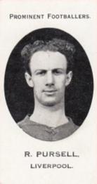 1913 Taddy & Co. Prominent Footballers Series 3 #NNO Bob Pursell Front