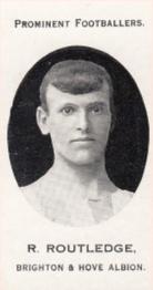 1913 Taddy & Co. Prominent Footballers Series 3 #NNO Ralph Routledge Front