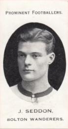 1913 Taddy & Co. Prominent Footballers Series 3 #NNO Jimmy Seddon Front