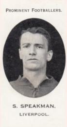 1913 Taddy & Co. Prominent Footballers Series 3 #NNO Sam Speakman Front