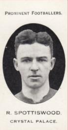 1913 Taddy & Co. Prominent Footballers Series 3 #NNO Bob Spottiswood Front