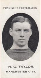 1913 Taddy & Co. Prominent Footballers Series 3 #NNO Harry Taylor Front