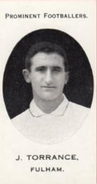 1913 Taddy & Co. Prominent Footballers Series 3 #NNO Jimmy Torrance Front