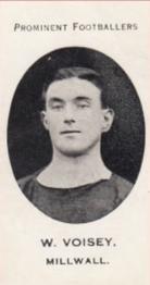 1913 Taddy & Co. Prominent Footballers Series 3 #NNO William Voisey Front