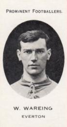 1913 Taddy & Co. Prominent Footballers Series 3 #NNO Billy Wareing Front