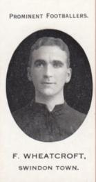 1913 Taddy & Co. Prominent Footballers Series 3 #NNO Freddie Wheatcroft Front