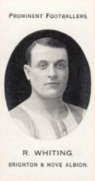 1913 Taddy & Co. Prominent Footballers Series 3 #NNO Bob Whiting Front