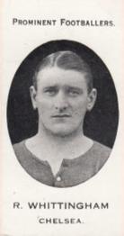 1913 Taddy & Co. Prominent Footballers Series 3 #NNO Robert Whittingham Front