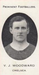 1913 Taddy & Co. Prominent Footballers Series 3 #NNO Vivian Woodward Front