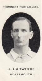 1913 Taddy & Co. Prominent Footballers Series 3 #NNO Jack Harwood Front