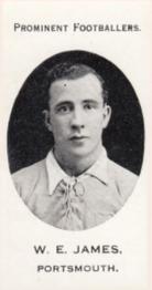1913 Taddy & Co. Prominent Footballers Series 3 #NNO Billy James Front