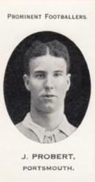1913 Taddy & Co. Prominent Footballers Series 3 #NNO Billy Probert Front