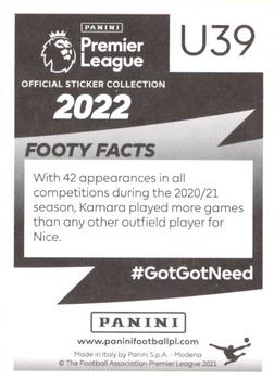 2021-22 Panini Premier League 2022 - Update Set #U39 Hassane Kamara Back