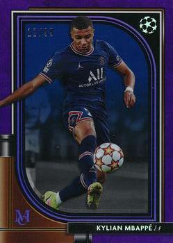 2021-22 Topps Museum Collection UEFA Champions League - Amethyst #10 Kylian Mbappé Front