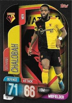 2020 Topps Match Attax Watford Club Edition #11 Nathaniel Chalobah Front