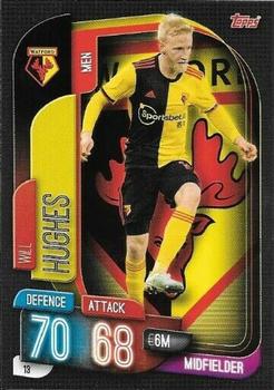 2020 Topps Match Attax Watford Club Edition #13 Will Hughes Front