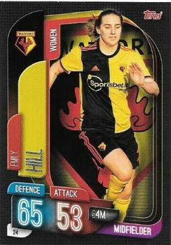 2020 Topps Match Attax Watford Club Edition #24 Emily Hill Front