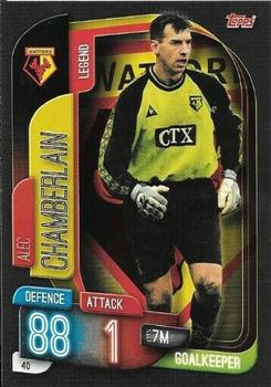 2020 Topps Match Attax Watford Club Edition #40 Alec Chamberlain Front