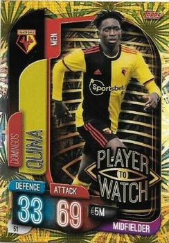 2020 Topps Match Attax Watford Club Edition #51 Domingos Quina Front