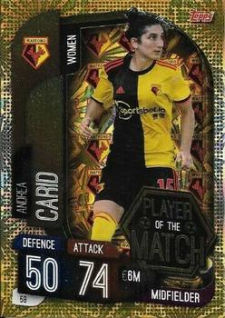 2020 Topps Match Attax Watford Club Edition #58 Andrea Carid Front