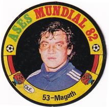 1982 Reyauca Ases Mundiales #53 Felix Magath Front
