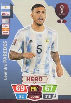 2022 Panini Adrenalyn XL FIFA World Cup Qatar 2022  #31 Leandro Paredes Front