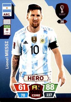 2022 Panini Adrenalyn XL FIFA World Cup Qatar 2022  #36 Lionel Messi Front