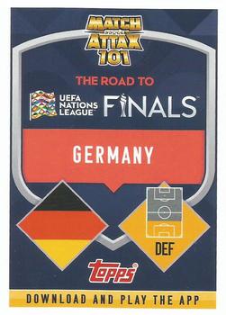 2022-23 Topps Match Attax 101 Road to UEFA Nations League Finals - International Star #IS21 Thilo Kehrer Back