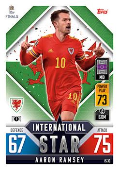 2022-23 Topps Match Attax 101 Road to UEFA Nations League Finals - International Star #IS33 Aaron Ramsey Front