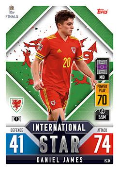 2022-23 Topps Match Attax 101 Road to UEFA Nations League Finals - International Star #IS34 Daniel James Front