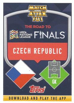 2022-23 Topps Match Attax 101 Road to UEFA Nations League Finals - International Star #IS38 Tomas Vaclik Back