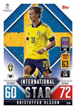 2022-23 Topps Match Attax 101 Road to UEFA Nations League Finals - International Star #IS46 Kristoffer Olsson Front