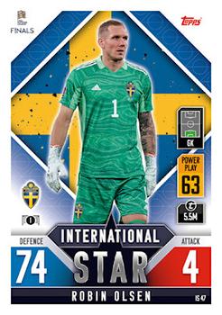 2022-23 Topps Match Attax 101 Road to UEFA Nations League Finals - International Star #IS47 Robin Olsen Front