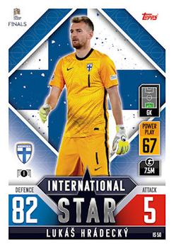 2022-23 Topps Match Attax 101 Road to UEFA Nations League Finals - International Star #IS50 Lukas Hradecky Front