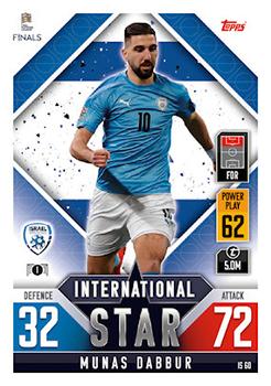 2022-23 Topps Match Attax 101 Road to UEFA Nations League Finals - International Star #IS60 Munas Dabbur Front