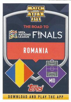 2022-23 Topps Match Attax 101 Road to UEFA Nations League Finals - International Star #IS61 Nicolae Stanciu Back