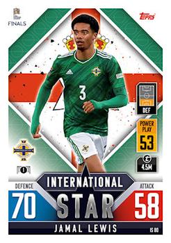 2022-23 Topps Match Attax 101 Road to UEFA Nations League Finals - International Star #IS80 Jamal Lewis Front