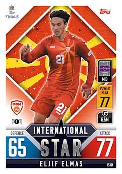 2022-23 Topps Match Attax 101 Road to UEFA Nations League Finals - International Star #IS84 Eljif Elmas Front