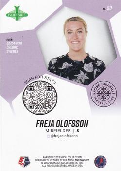 2022 Parkside NWSL #90 Freja Olofsson Back