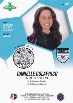 2022 Parkside NWSL #170 Danielle Colaprico Back